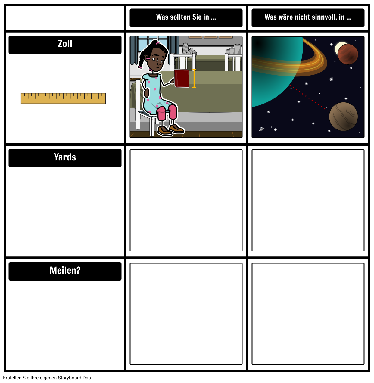 einheit-ausw-hlen-storyboard-por-de-examples