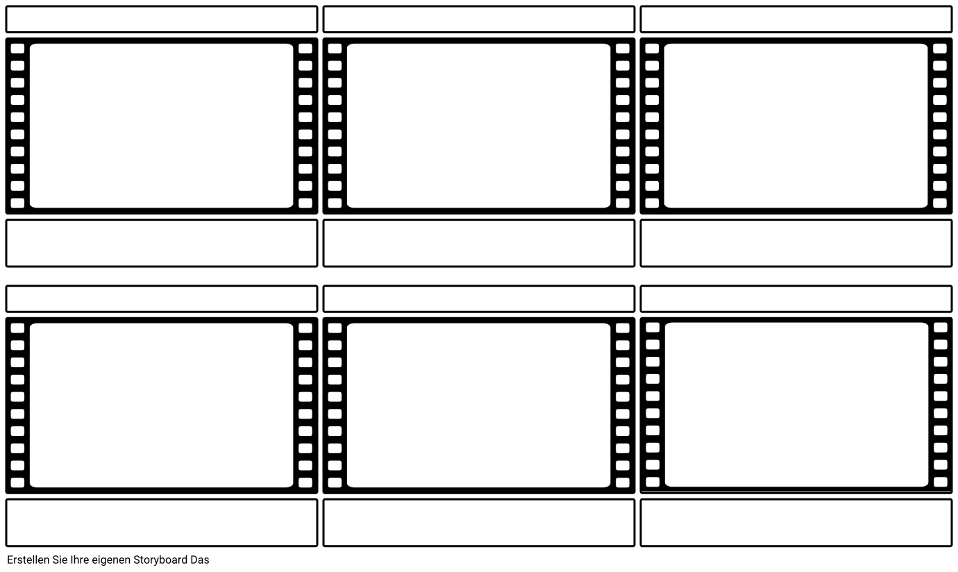 Filmstreifen Storyboard Vorlage Storyboard Von De Examples