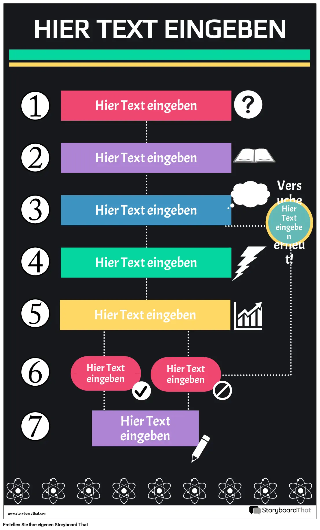 Flussdiagramm-Infografik 5