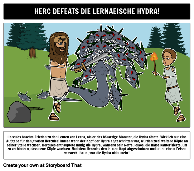 Hercules Mythen | Die Zwölf Arbeiten von Hercules / Herakles