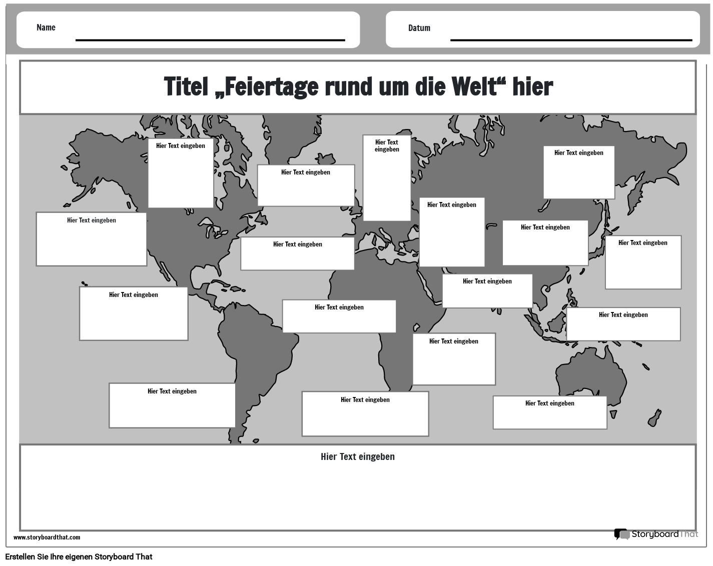 Holi Wor Landschaft Schwarz Und Weiß 1 Storyboard 