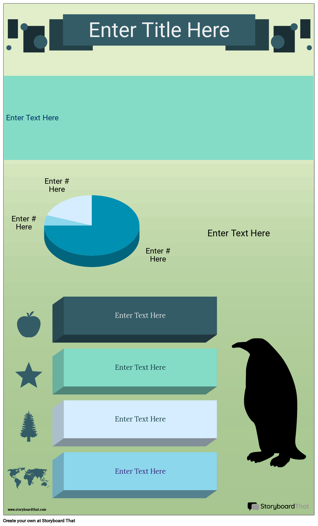 Infografik-Vorlage zur Tierklassifizierung