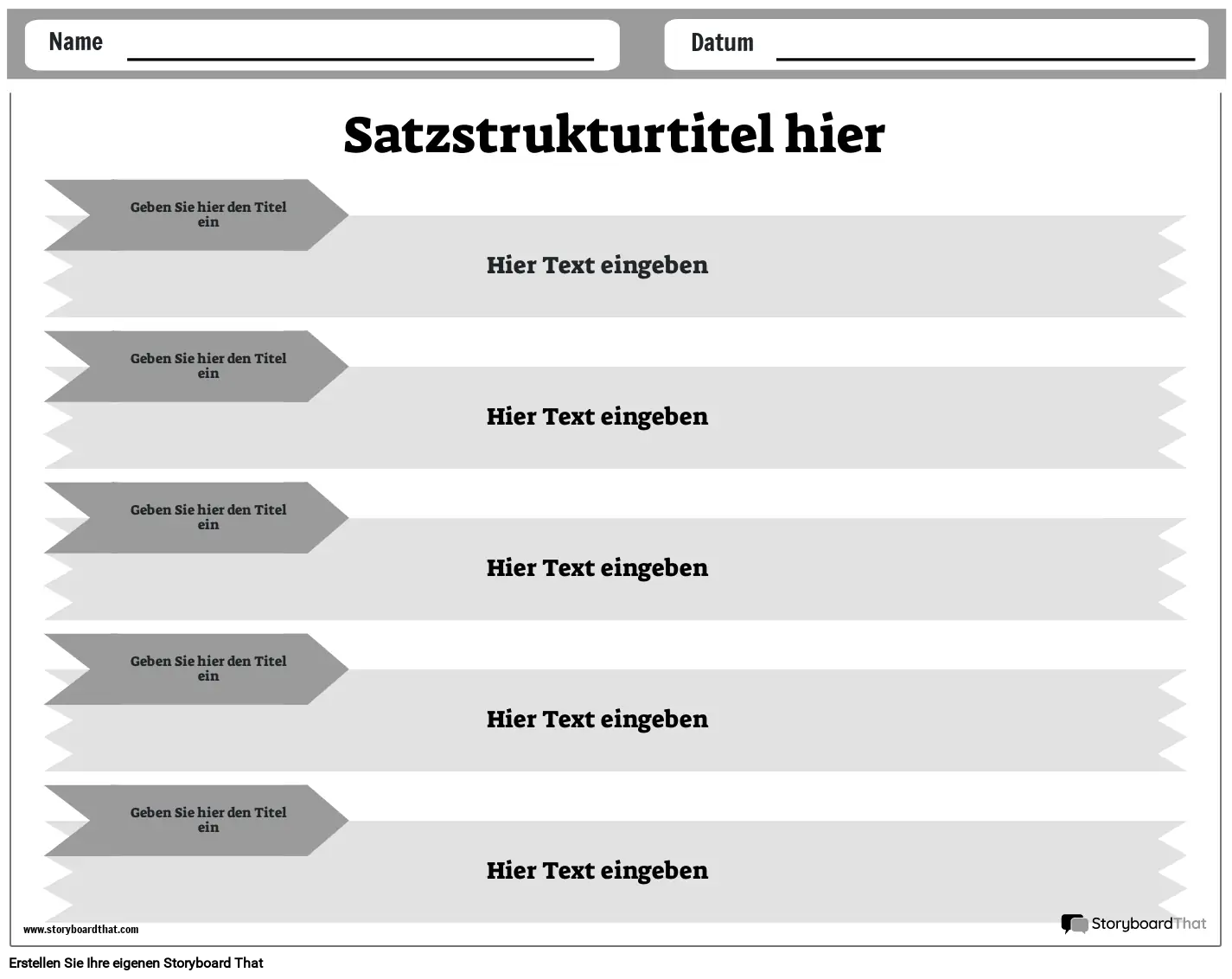 Neue Satzstrukturvorlage 3 Zum Erstellen Einer Seite Schwarzwei Neue satzstrukturvorlage 3 zum erstellen einer seite schwarzwei