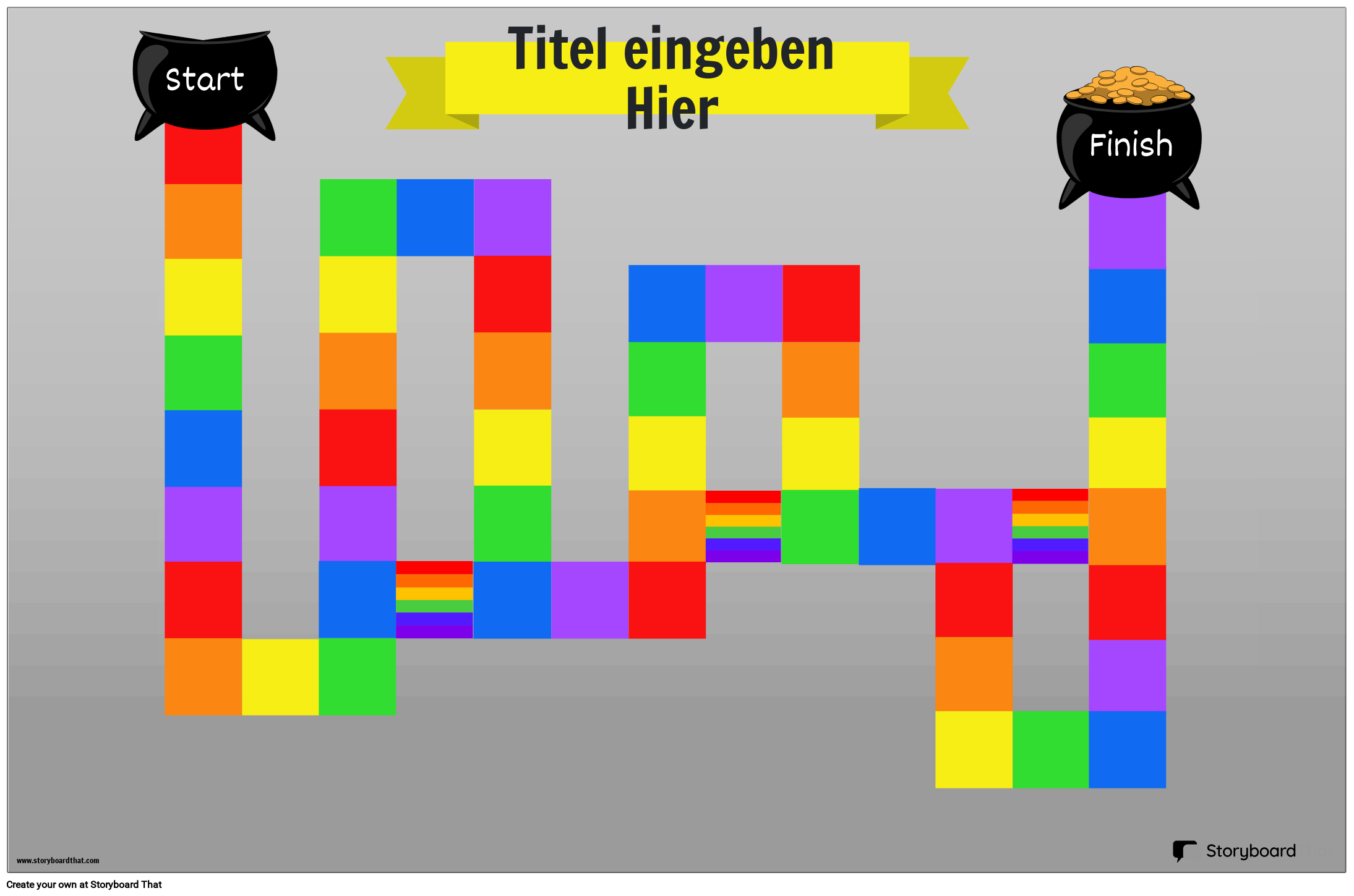 Brettspiel-Vorlage | Mach Klassenzimmerspiele
