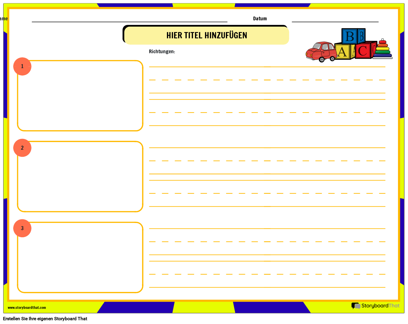 Story Sequenzierung Lesen Oder Anh Ren Storyboard