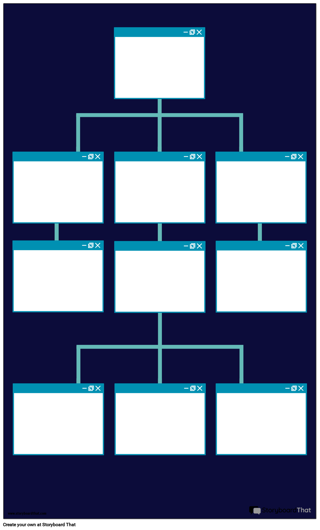 User Flow-Wireframe-2 Storyboard von de-examples