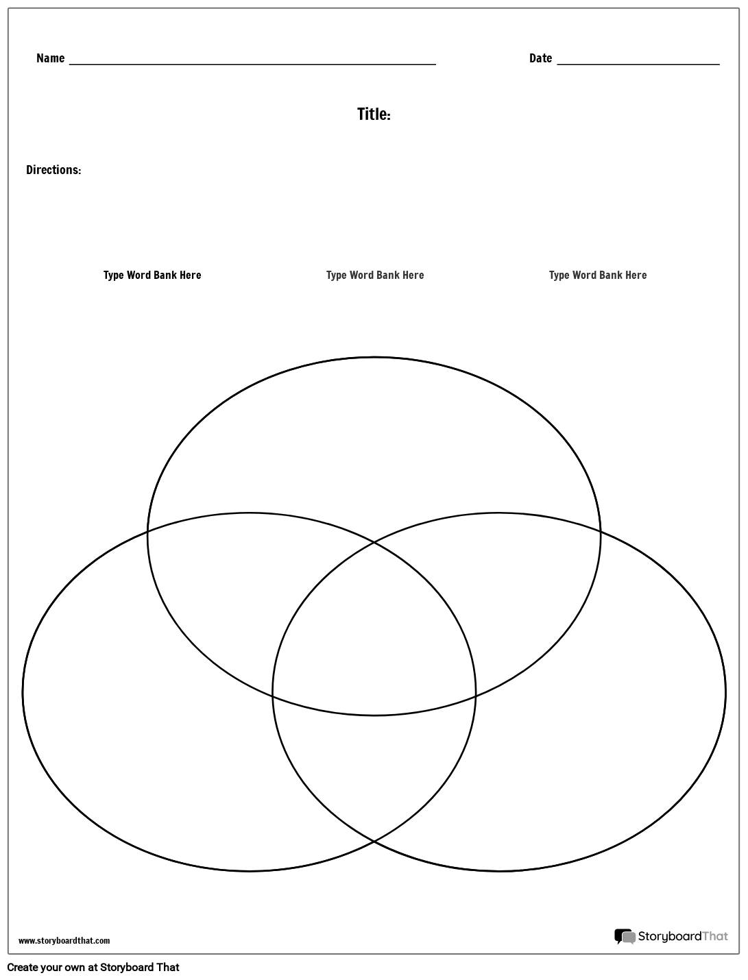 Venn-Diagramm - 3