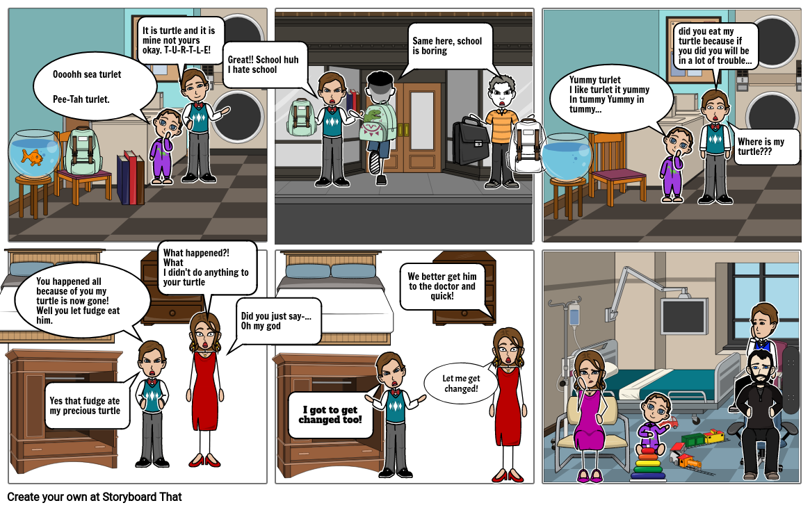 Tales Of A Fourth Grade Nothing Judy Blume Storyboard