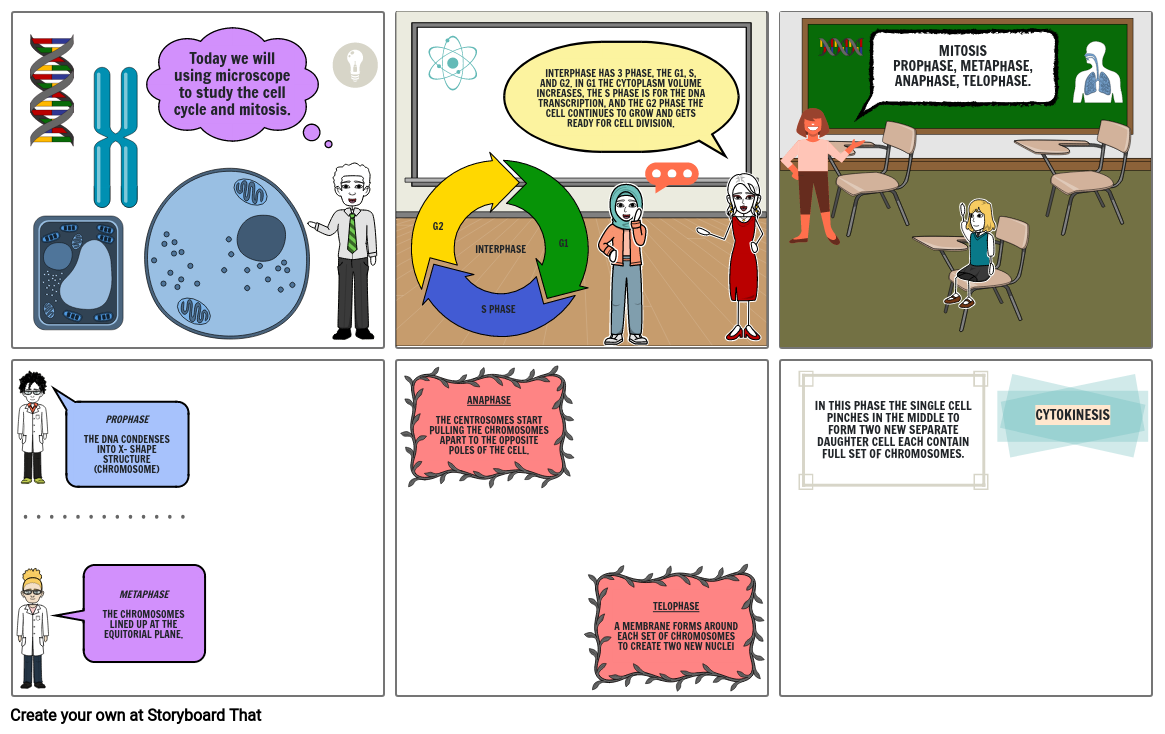 BIO COMIC Storyboard by dianna66988