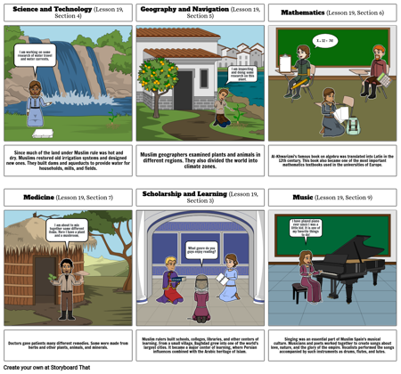 Muslim Innovations and Adaptations. - Lesson 19 TCI - Social Studies