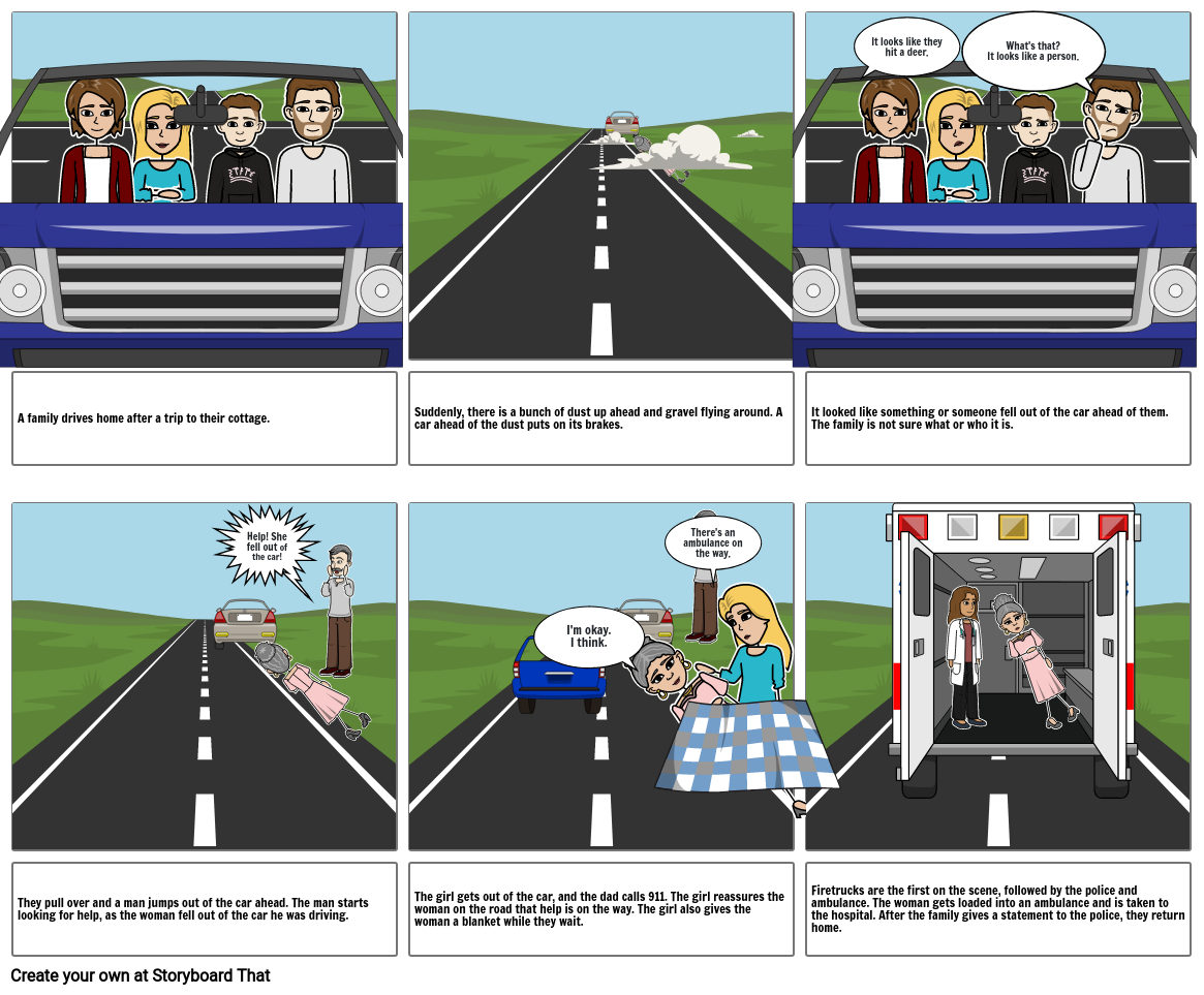 The Good Samaritan Storyboard by e04de437