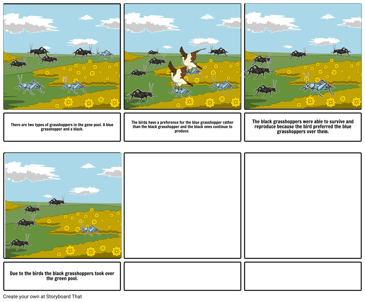 Natural Selection Storyboard Por E0654ae6