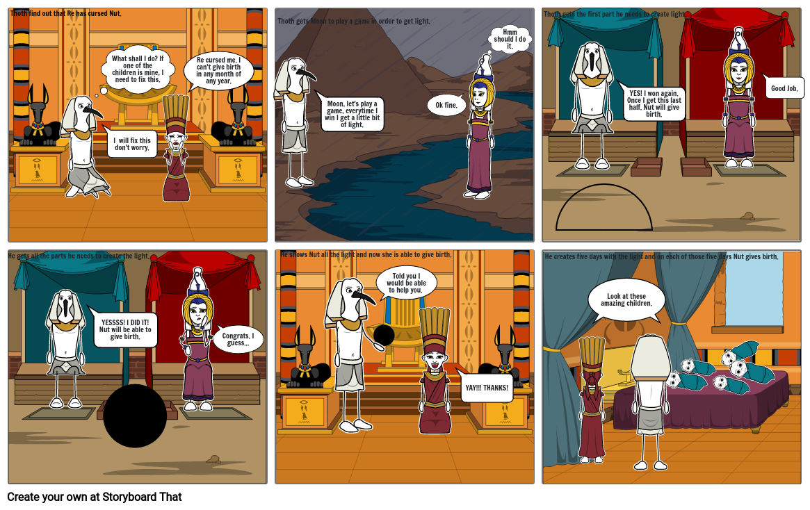 Humanities Comic Storyboard by e0f4474d