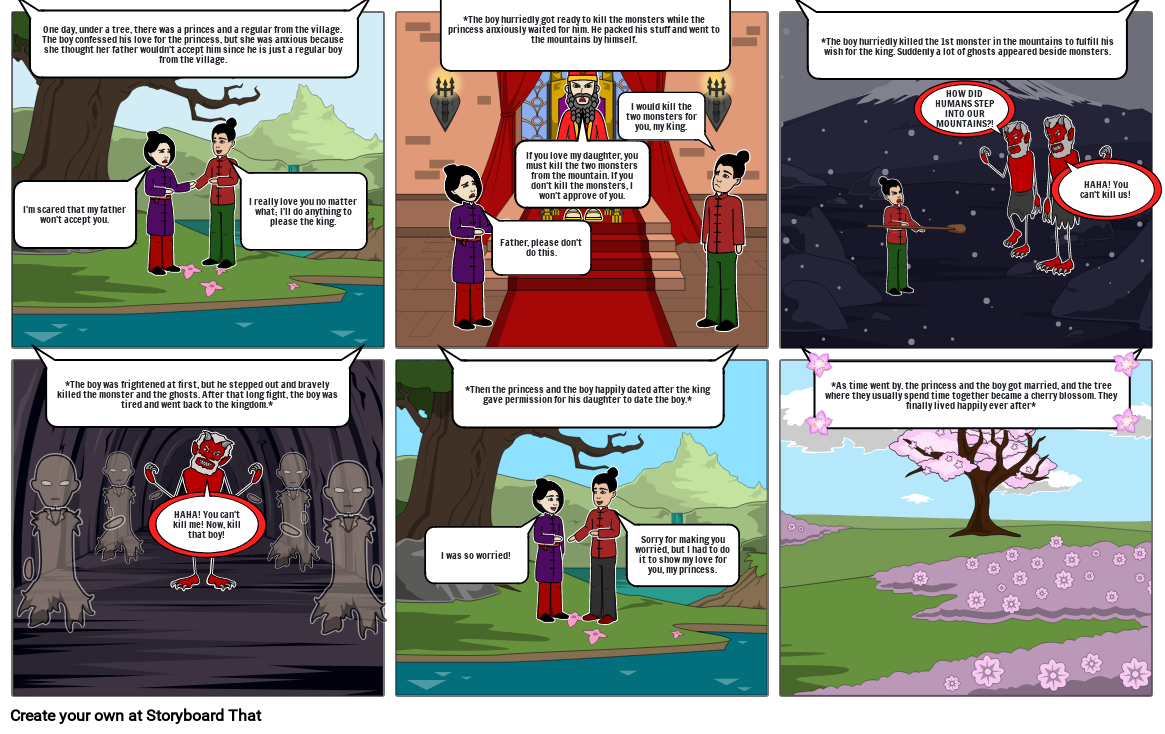 Story Of The Sakura Tree Storyboard O E13b7ee6