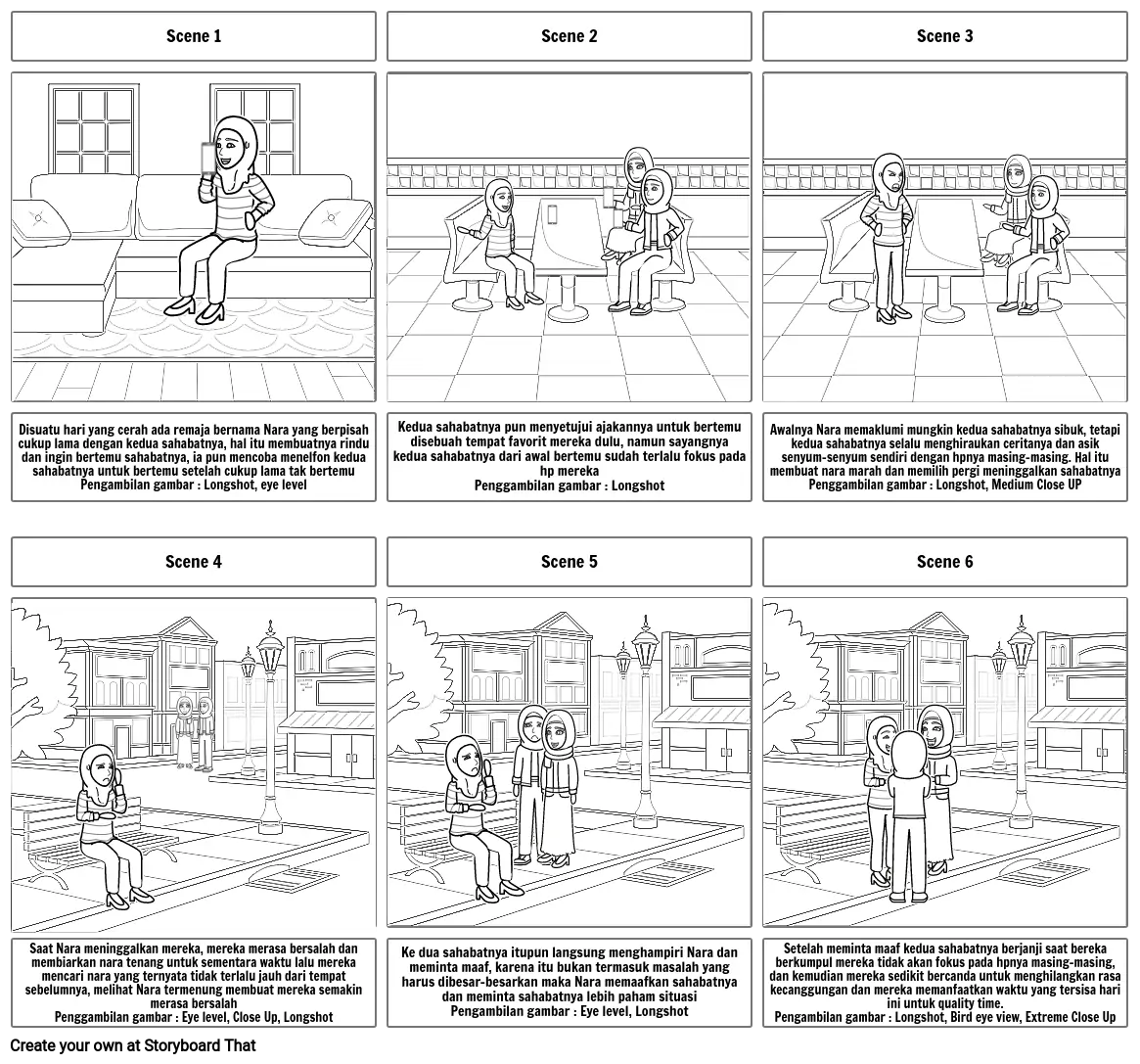 Storyboard Rindayu IKM