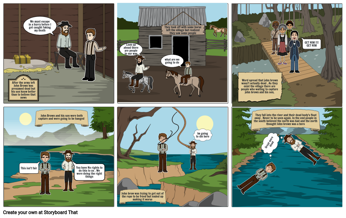 John Brown Story Board Storyboard By E19efdd7 