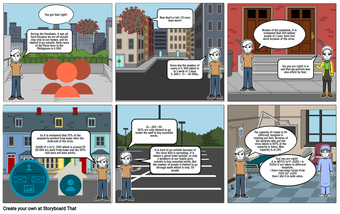 Math Comic Strip Storyboard By E1a0c09b 7443