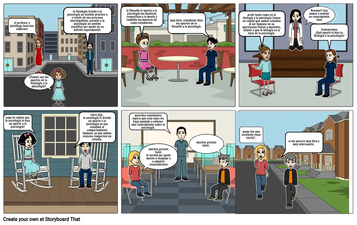 Historia De Psicologia Storyboard Por E1d397a2