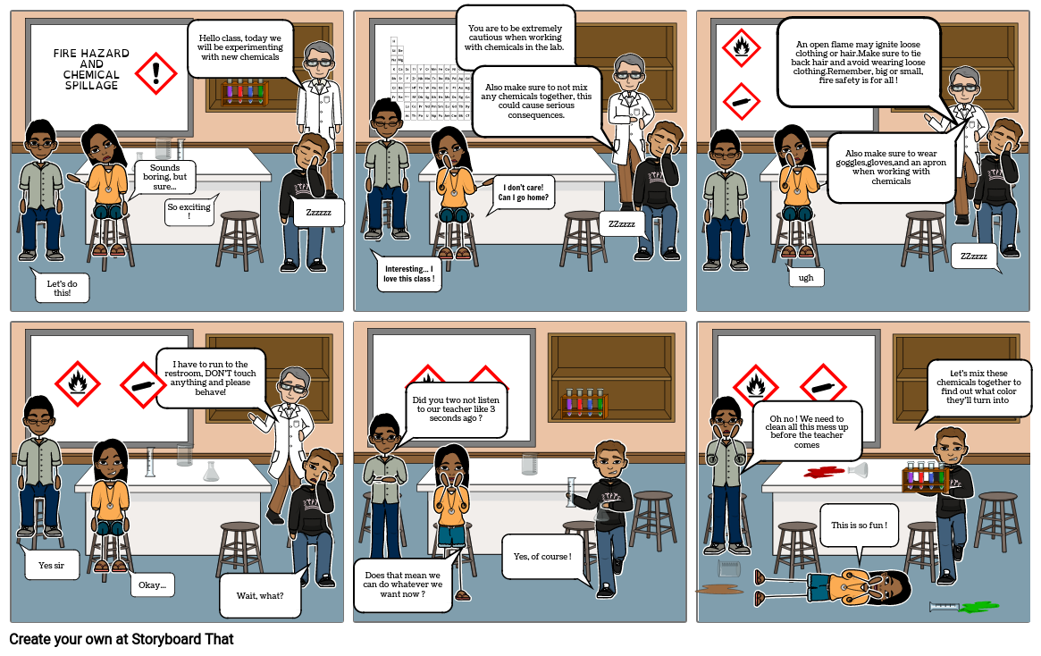 lab-safety-storyboard-por-e2b86a50