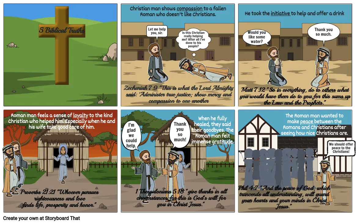 Bible Comic Strip Project Monday Oct 4 2021