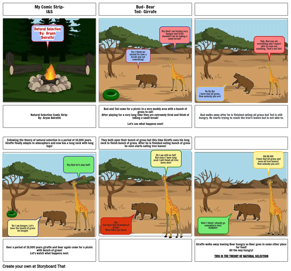 My I&S Comic Strip