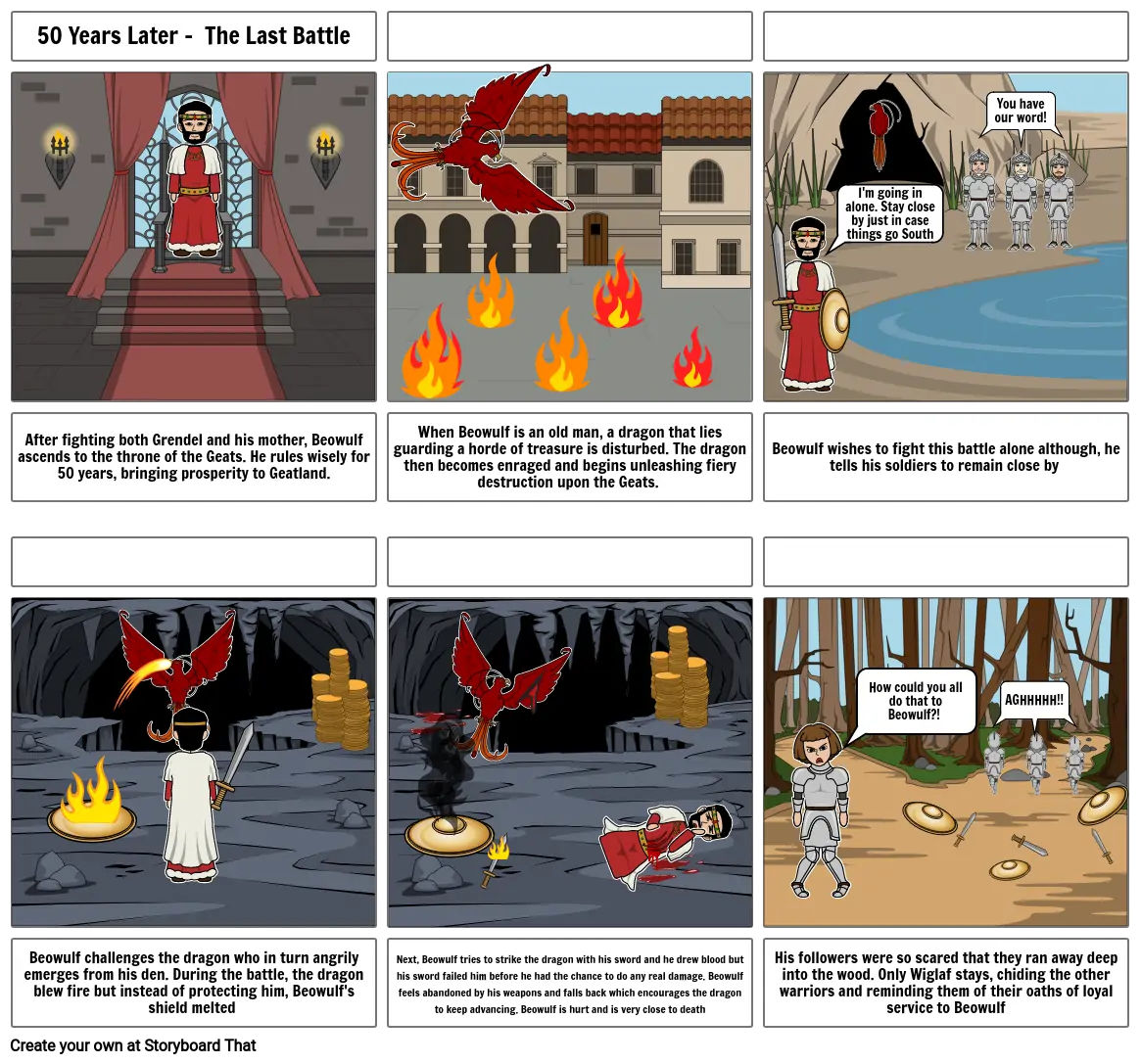 Beowulf Storyboard