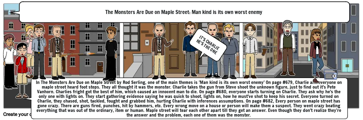 The monsters are due on maple street