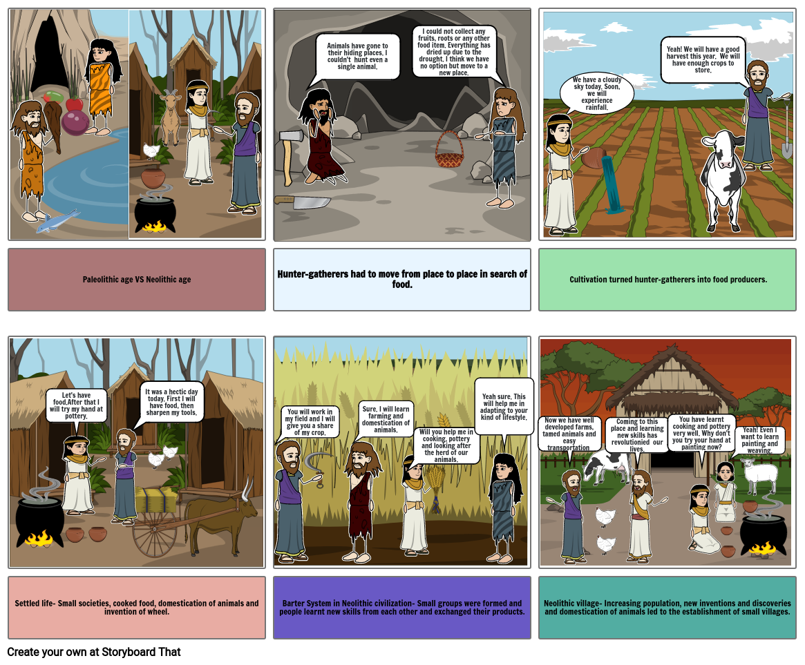 Neolithic Age Storyboard Par E3d6a064