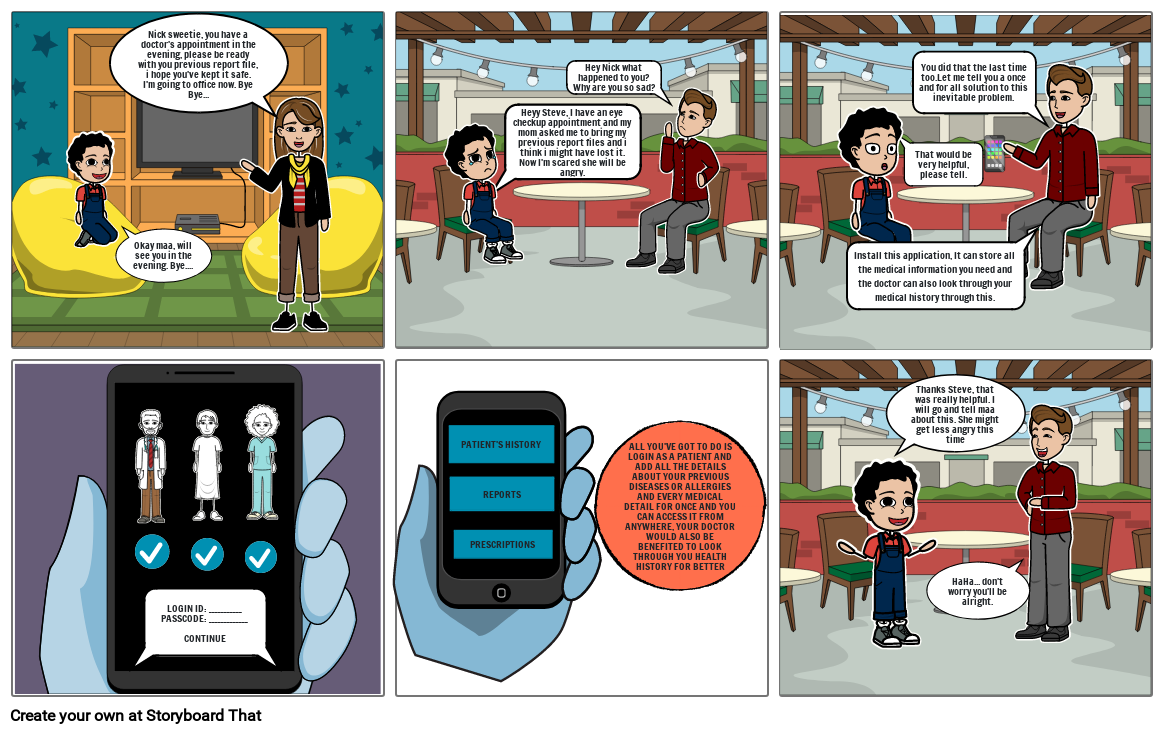 EHR system Storyboard par e40035aa