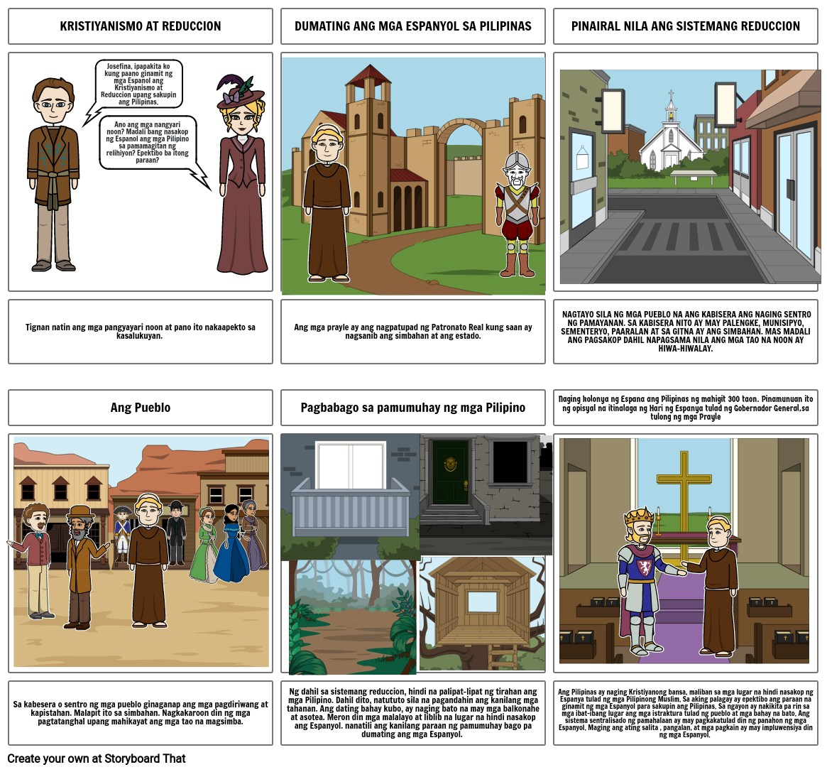 AP 2Q PT Comic Strip Kristiyanismo at Reduccion