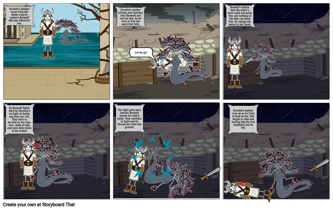 Beowulf Comic Book Project