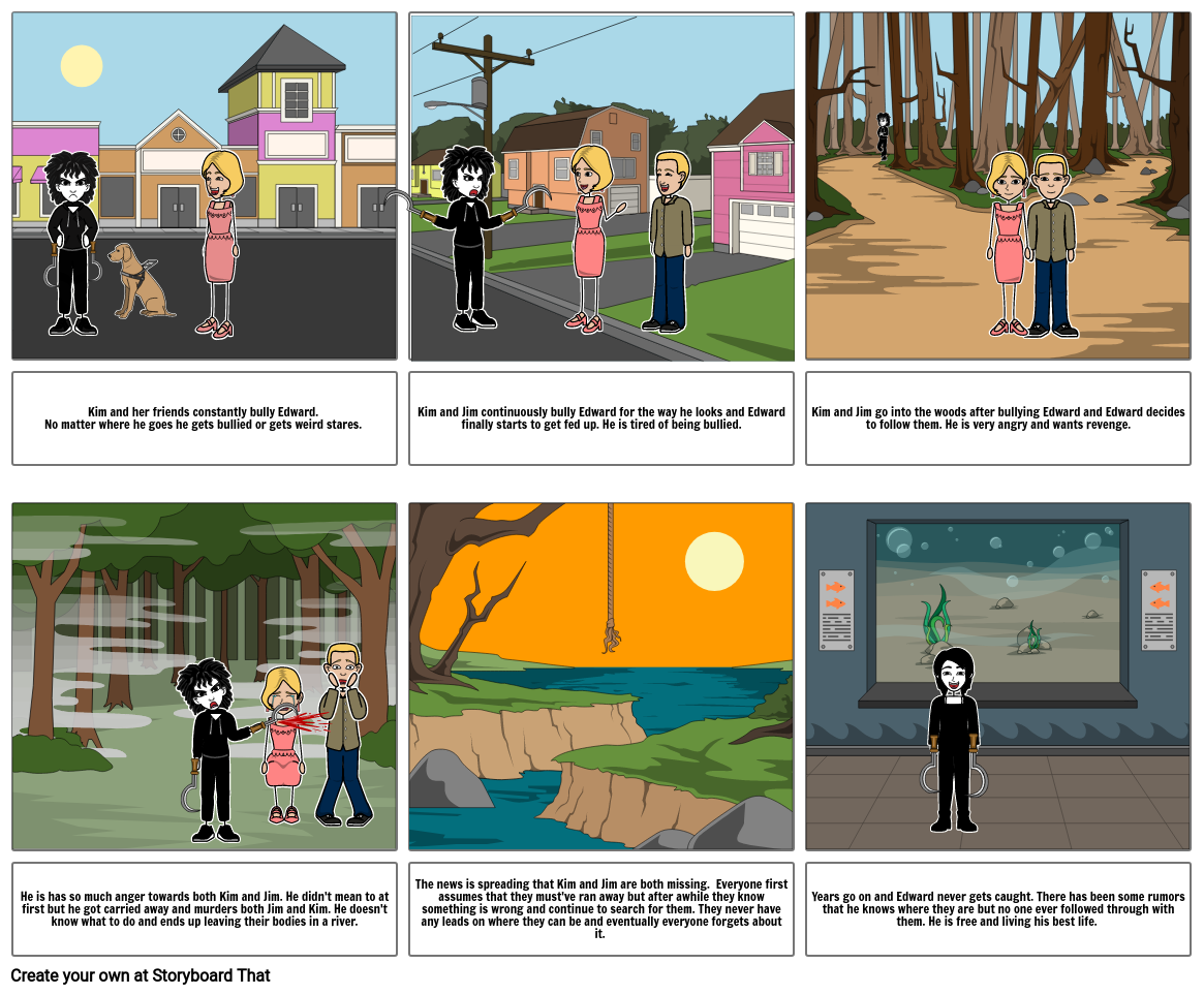 Edward scissorhands Storyboard by e471c1ca