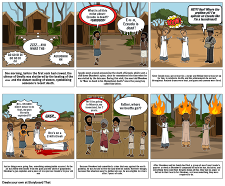 Okonkwo Kills a Lil' Boi