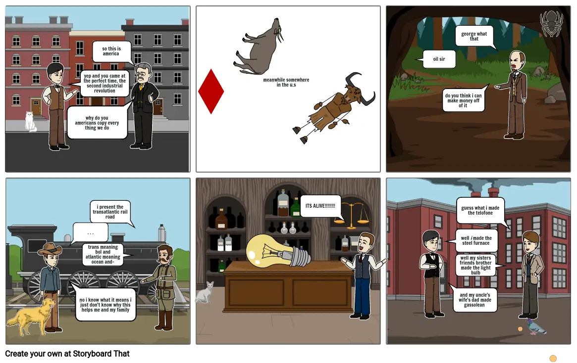 Second Industrial Revolution Comic