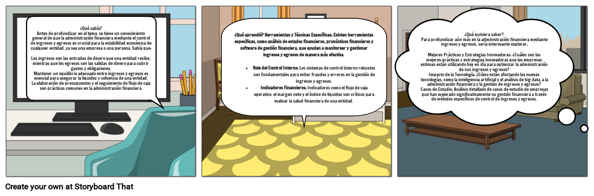 El éxito de la administración financiera por medio de ingresos y egresos