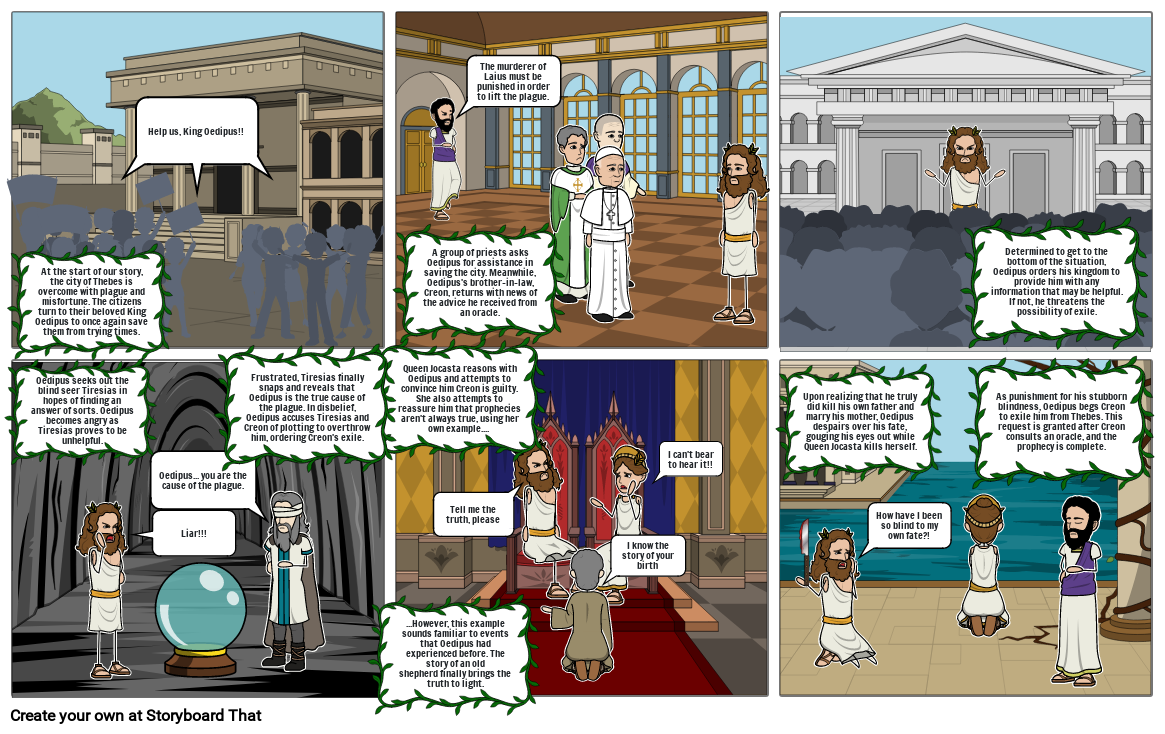 oedipus the king Storyboard by e4e6f76f