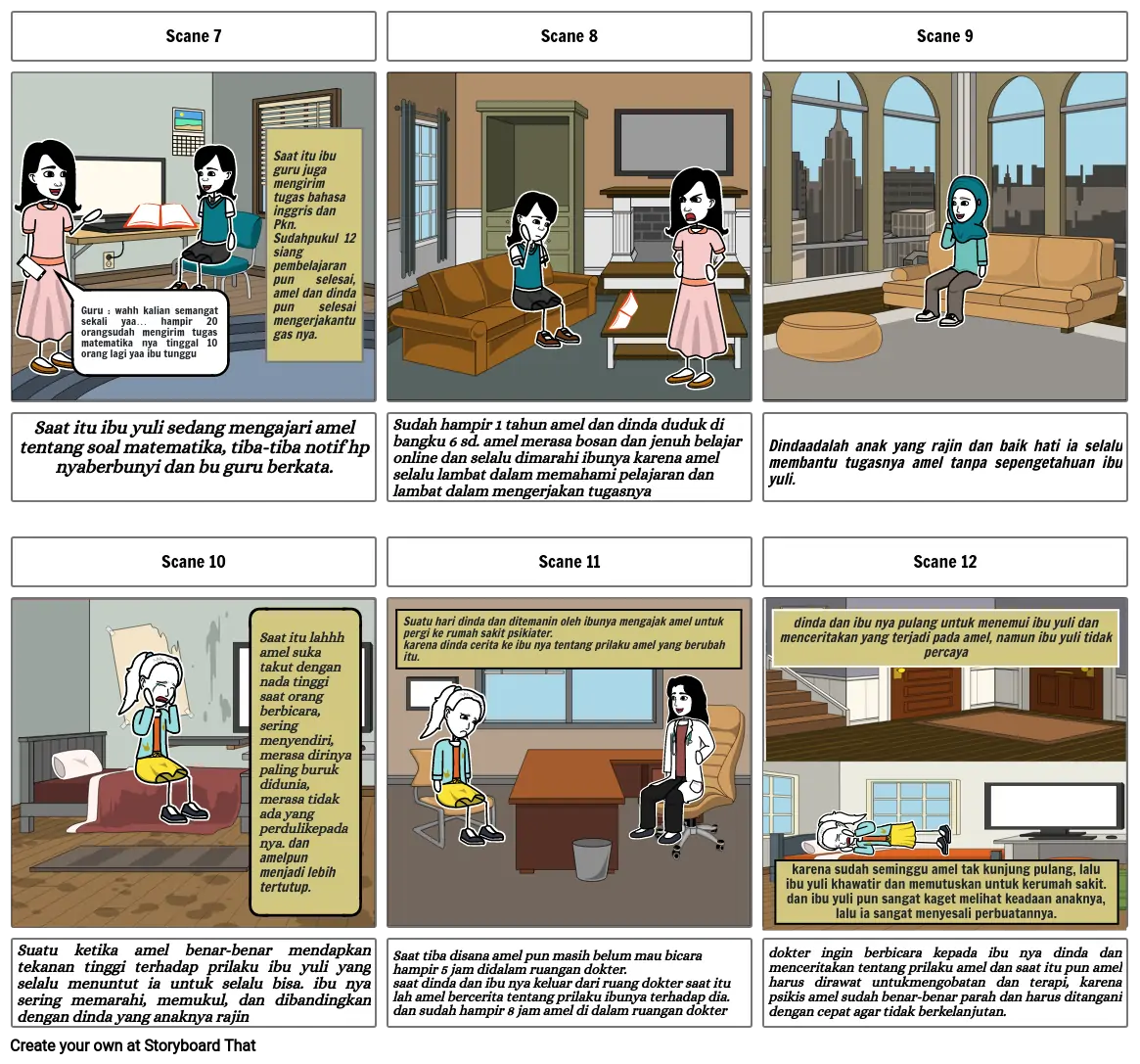 storyboard indah 2