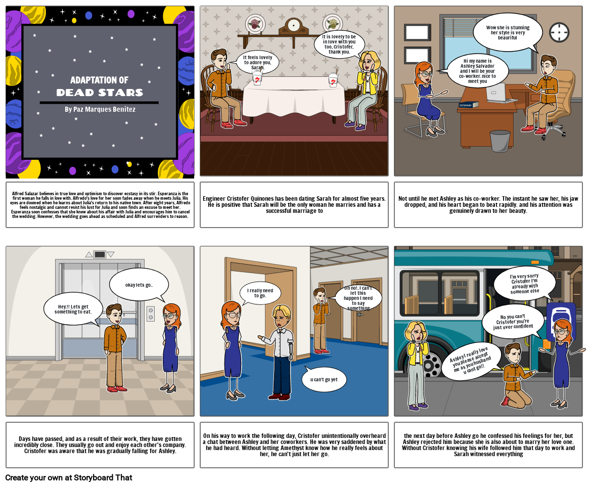 Adaptation of dead stars storyboard by e5b722cd
