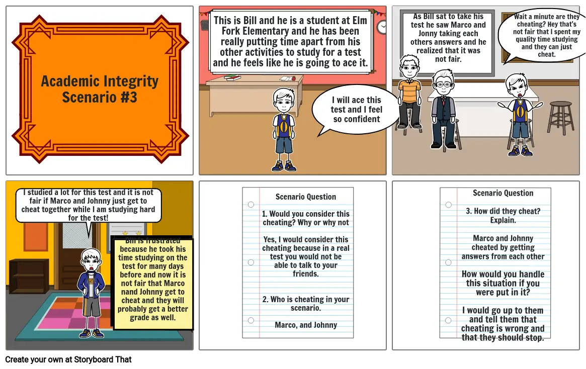 Academic Integrity Scenario