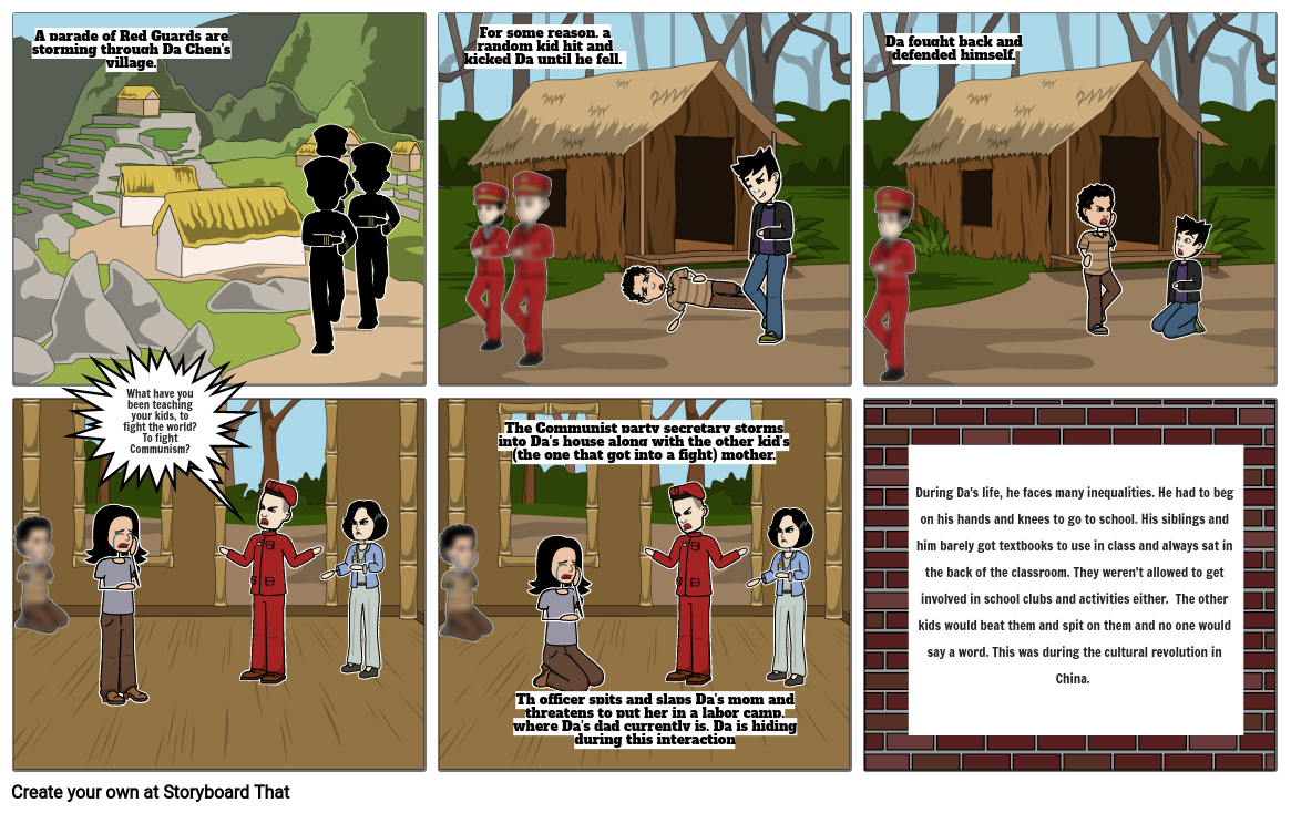 China's Son Comic Strip Abc Storyboard By E61d4a16