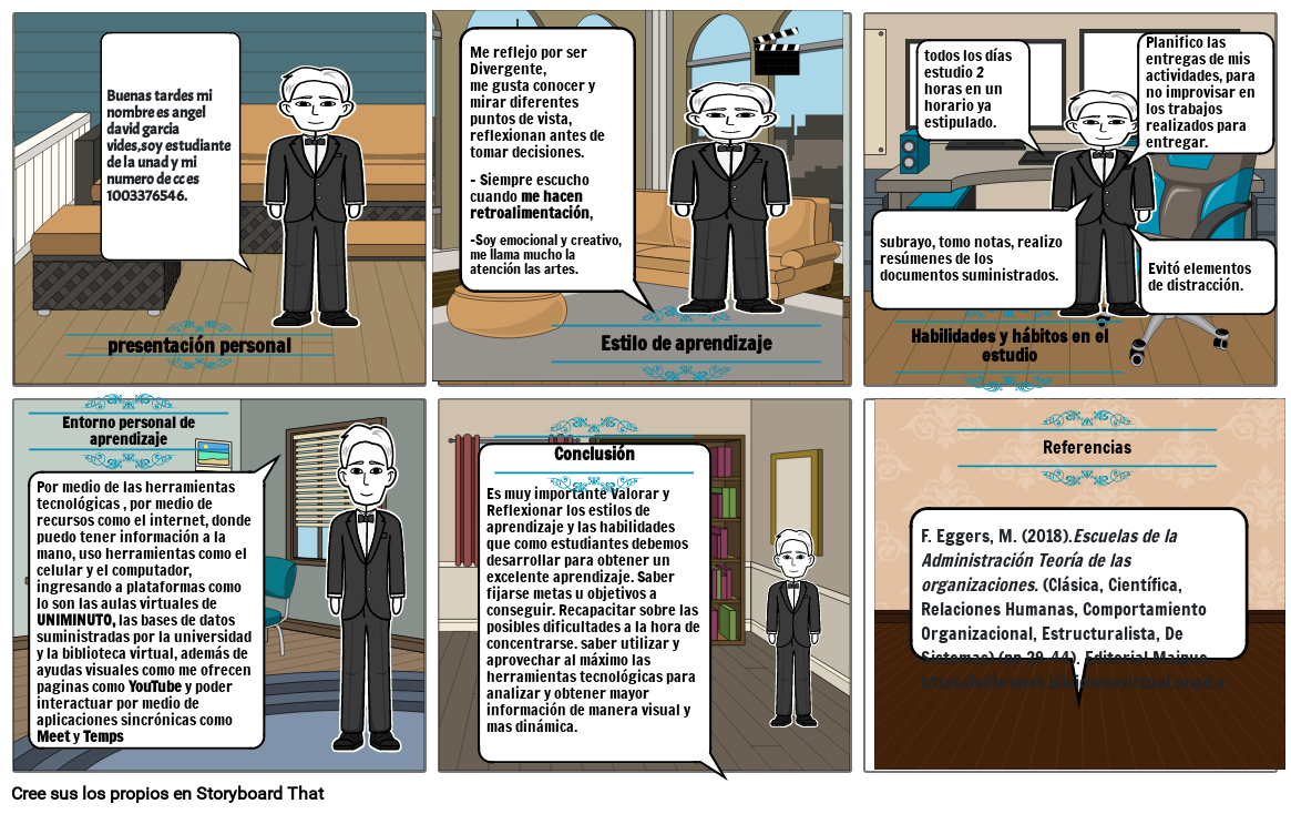 Pensamiento Administrativo Storyboard By E7064f3b