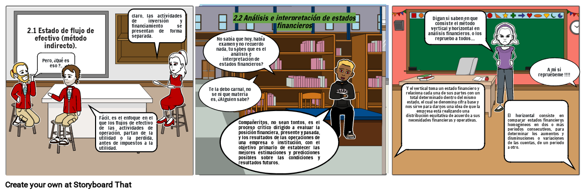 Estado de flujo de efectivo y análisis e interpretación financiera