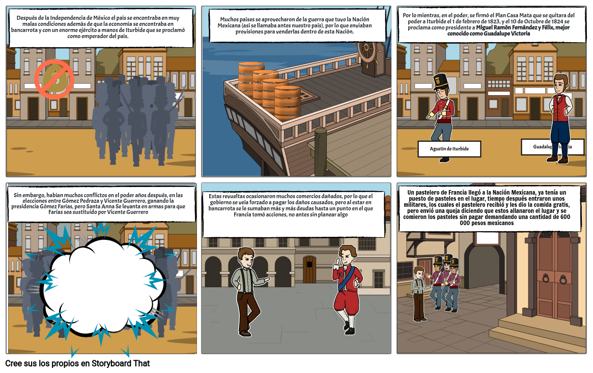 La separacion de texas Storyboard by e7b67a00