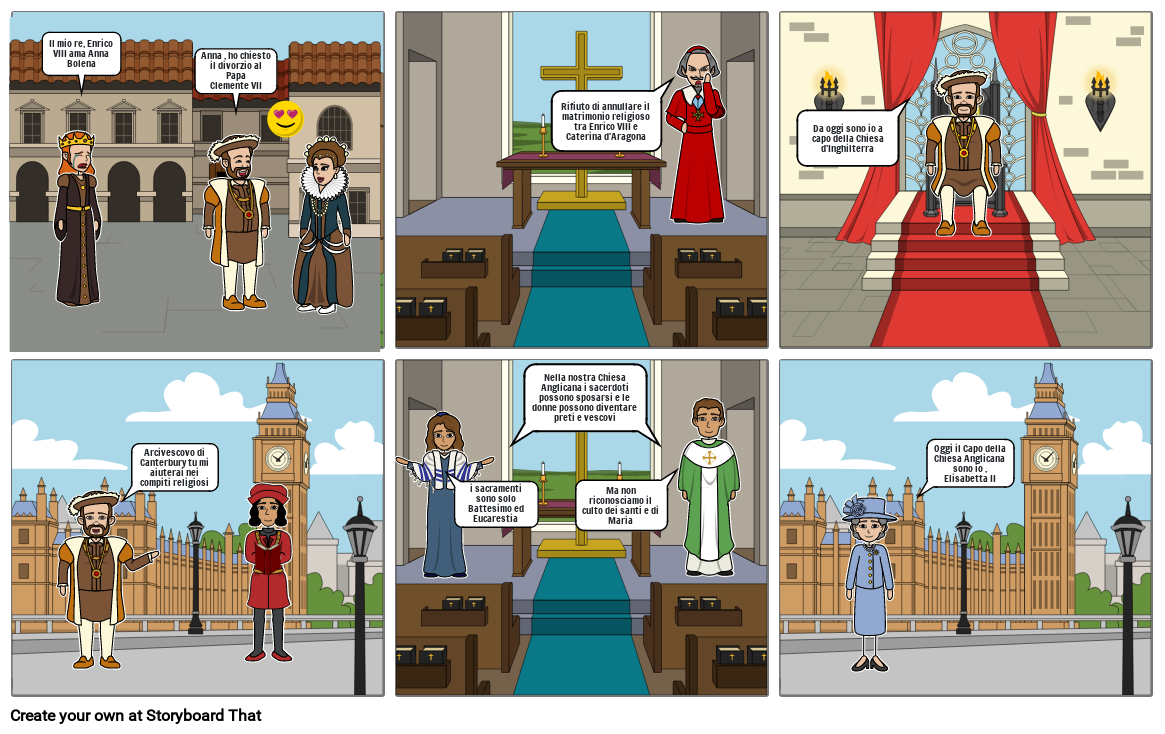 chiesa Anglicana Storyboard by e89bcdda