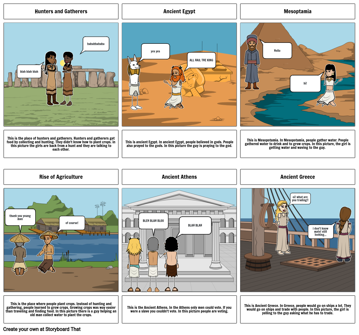 History storyboard!! Storyboard by e96b8e8c