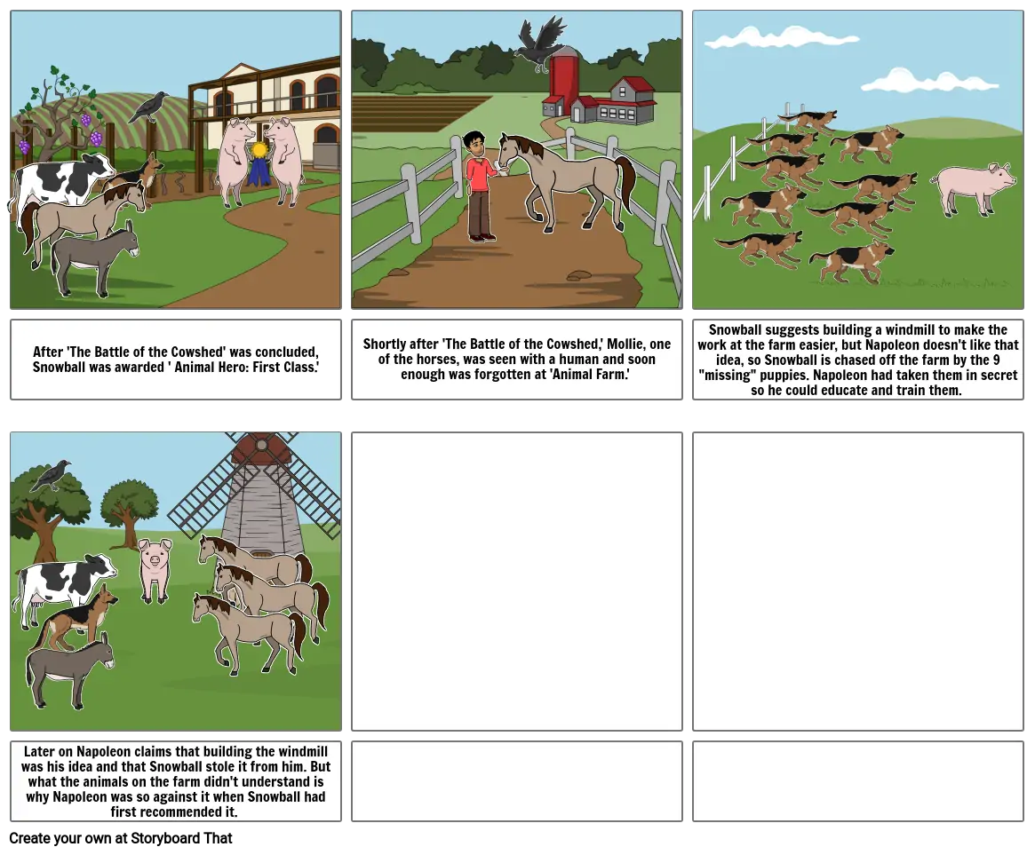 Animal Farm Comic Strip