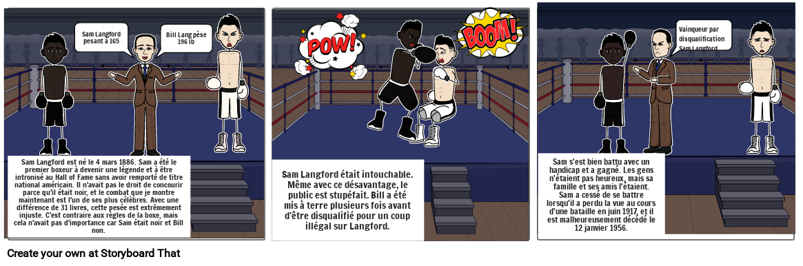 Sam Langford Vs Bill Lang Story