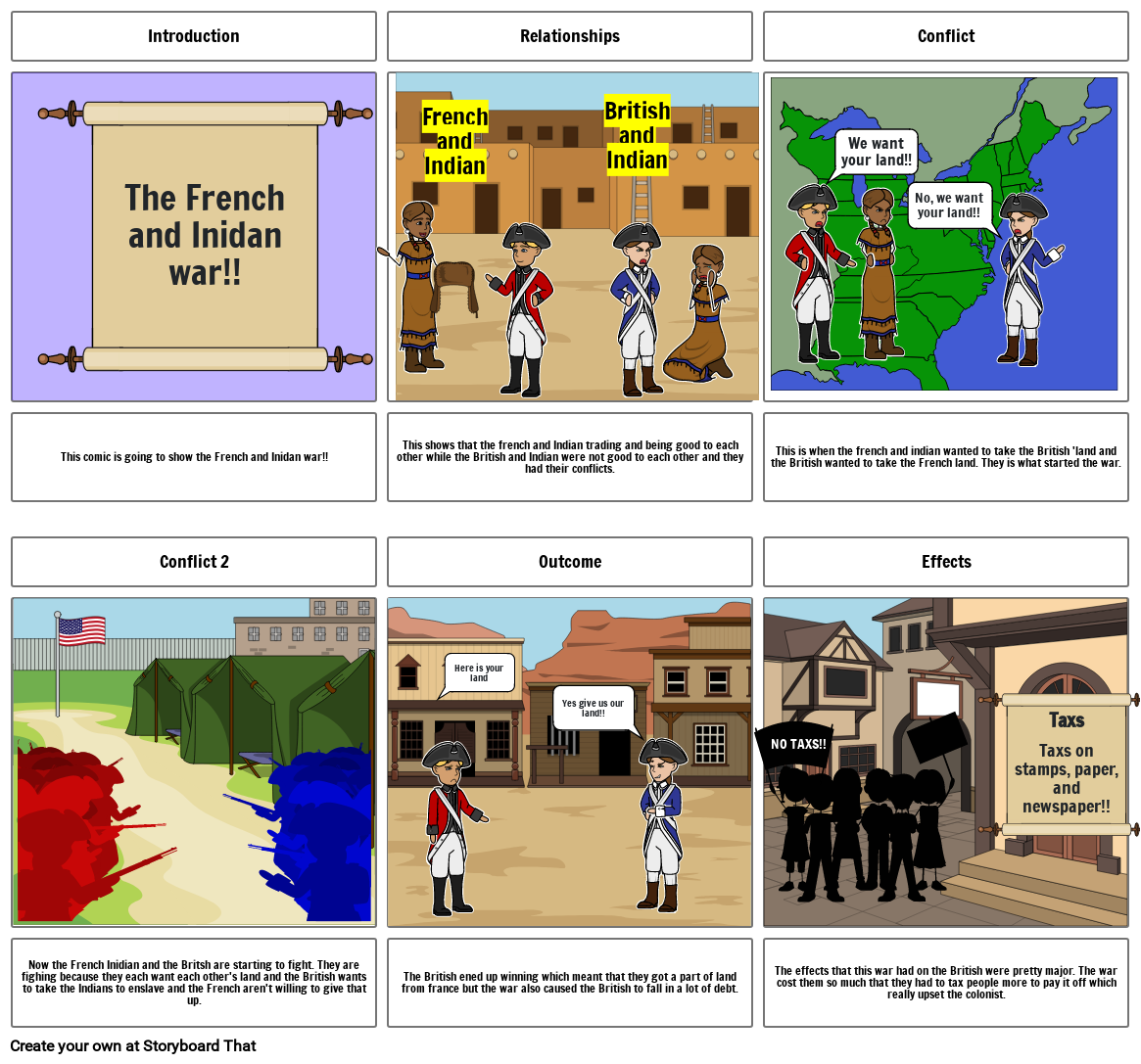 french-and-indian-war-storyboard-by-e9e3f755