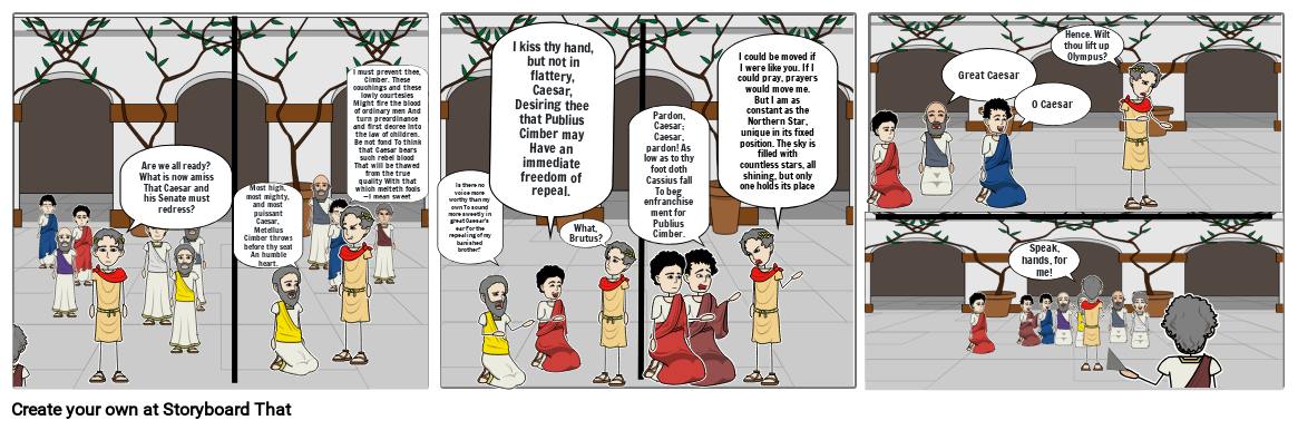 Julius Caesar Storyboard por ea15e0bb
