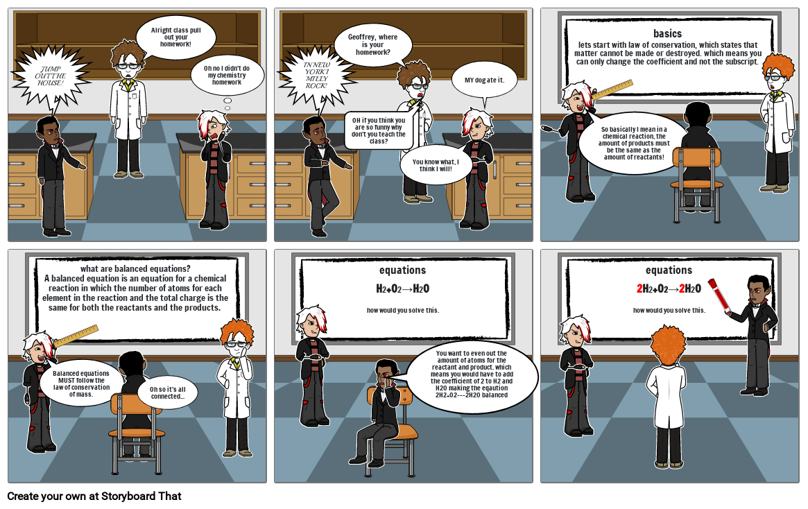 chemistry Storyboard by ea66534